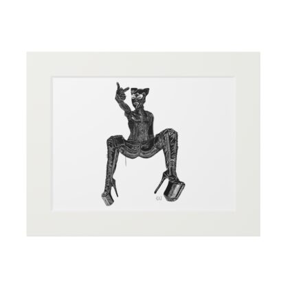 No Chance Loser - Fine Dominatrix Art Prints - Latex, BDSM, Fetish - Image 6