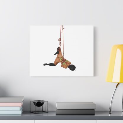 The Shark and the Rope - Shibari Art Canvas - Bondage, BDSM, Fetish - Image 9