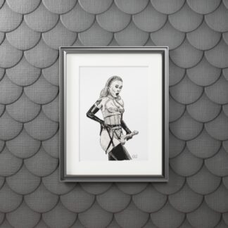 Surprise - Fine Dominatrix Art Prints - Latex, BDSM, Fetish