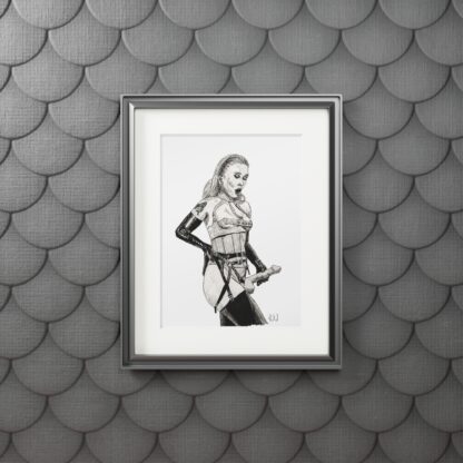 Surprise - Fine Dominatrix Art Prints - Latex, BDSM, Fetish