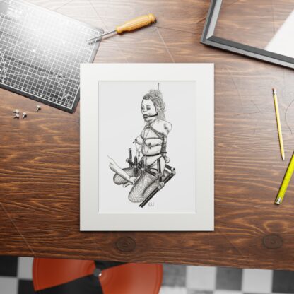 Good Girl - Fine Device Bondage Art Prints - Shibari, BDSM, Fetish - Image 2