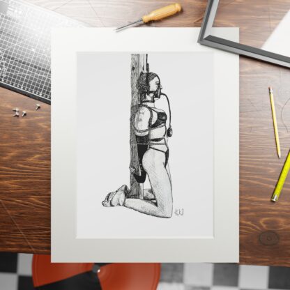 Not going anywhere - Fine Shibari Art Prints - Bondage, BDSM, Fetish - Image 4
