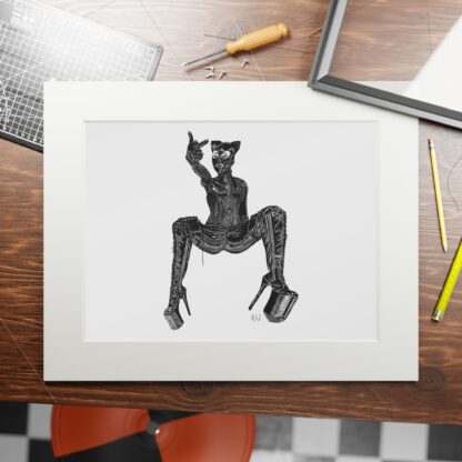 No Chance Loser - Fine Dominatrix Art Prints - Latex, BDSM, Fetish - Image 9
