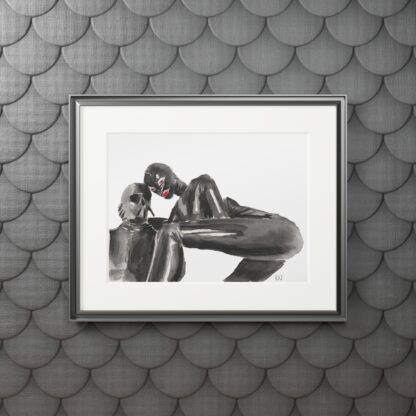 My Pet - Fine Dominatrix Art Prints - Latex, BDSM, Fetish - Image 5