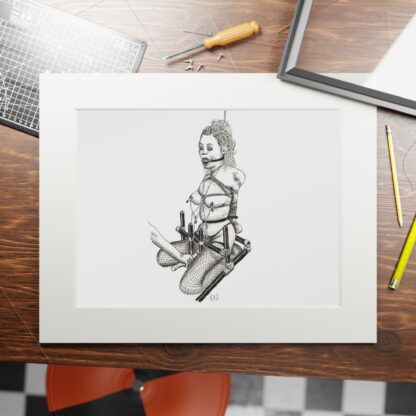 Good Girl - Fine Device Bondage Art Prints - Shibari, BDSM, Fetish - Image 8