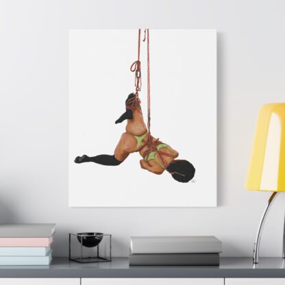 The Shark and the Rope - Shibari Art Canvas - Bondage, BDSM, Fetish - Image 33