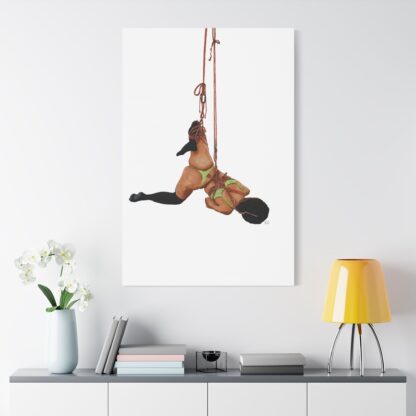 The Shark and the Rope - Shibari Art Canvas - Bondage, BDSM, Fetish - Image 39