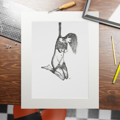 BlueRopeFaerie Wrapped - Fine Shibari Art Prints - Bondage, BDSM, Fetish - Image 4