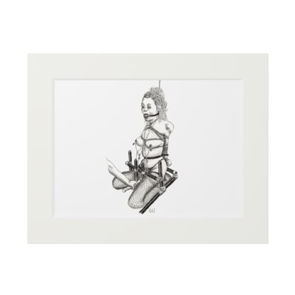 Good Girl - Fine Device Bondage Art Prints - Shibari, BDSM, Fetish - Image 5