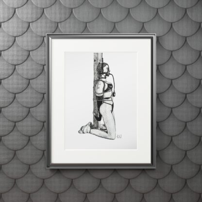 Not going anywhere - Fine Shibari Art Prints - Bondage, BDSM, Fetish - Image 3