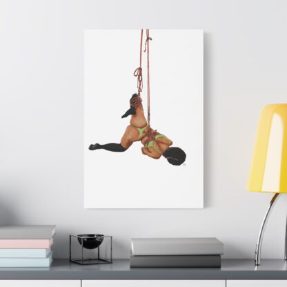 The Shark and the Rope - Shibari Art Canvas - Bondage, BDSM, Fetish - Image 31
