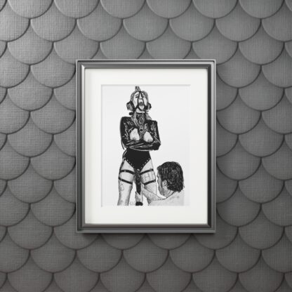 Reward time - Fine Bondage Art Prints - Domination, BDSM, Fetish