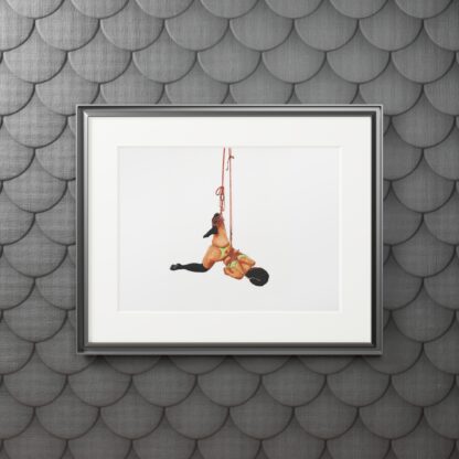 The Shark and the Rope - Fine Shibari Art Prints - Bondage, BDSM, Fetish - Image 8