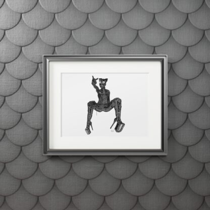 No Chance Loser - Fine Dominatrix Art Prints - Latex, BDSM, Fetish - Image 7