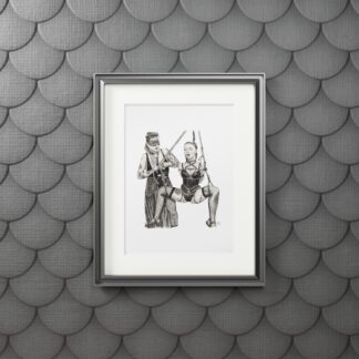 Trust - Fine Shibari Art Prints - Bondage, BDSM, Fetish