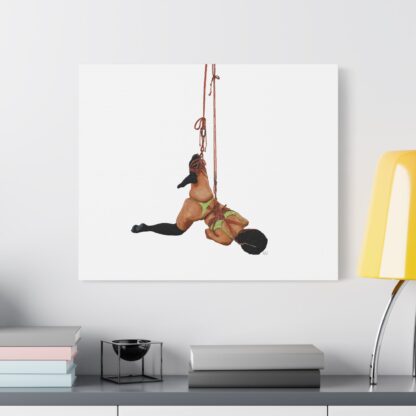 The Shark and the Rope - Shibari Art Canvas - Bondage, BDSM, Fetish - Image 12