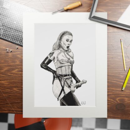 Surprise - Fine Dominatrix Art Prints - Latex, BDSM, Fetish - Image 2