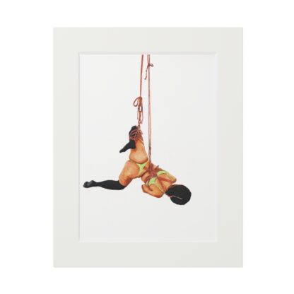 The Shark and the Rope - Fine Shibari Art Prints - Bondage, BDSM, Fetish - Image 2