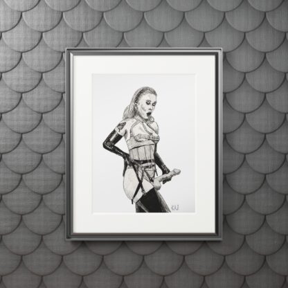 Surprise - Fine Dominatrix Art Prints - Latex, BDSM, Fetish - Image 4