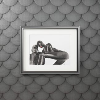 My Pet - Fine Dominatrix Art Prints - Latex, BDSM, Fetish