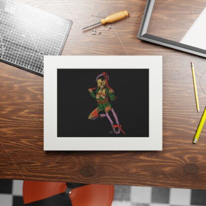 Pinned Back - Fine Shibari Art Prints - Bondage, BDSM, Fetish - Image 3