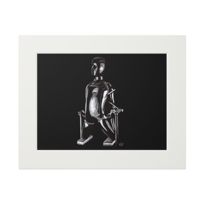 Blackout - Fine Device Bondage Art Prints - Latex, BDSM, Fetish - Image 3