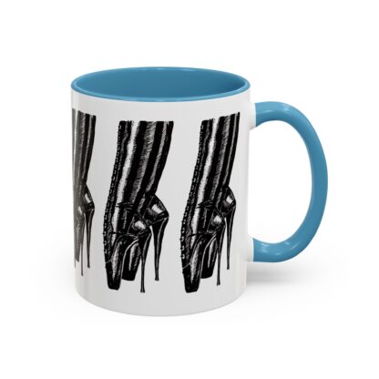En Pointe - Fetish Coffee Mug, Multiple Colours, Gift for Kinky BDSM couples, Footwear Ballet Heels - Image 18