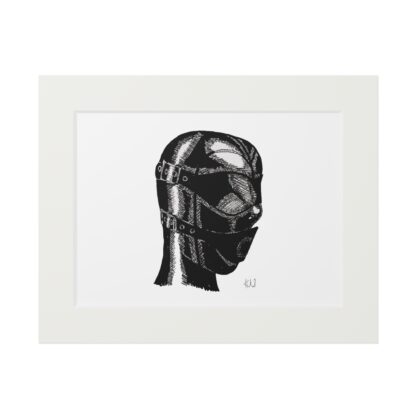 Innerspace - Fine Fetish Wear Art Prints - Latex Hood, BDSM, Fetish - Image 6