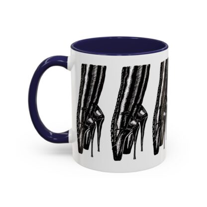 En Pointe - Fetish Coffee Mug, Multiple Colours, Gift for Kinky BDSM couples, Footwear Ballet Heels - Image 11