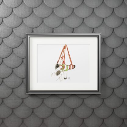 Kiss in the Balance - Fine Shibari Art Prints - Bondage, BDSM, Fetish - Image 3