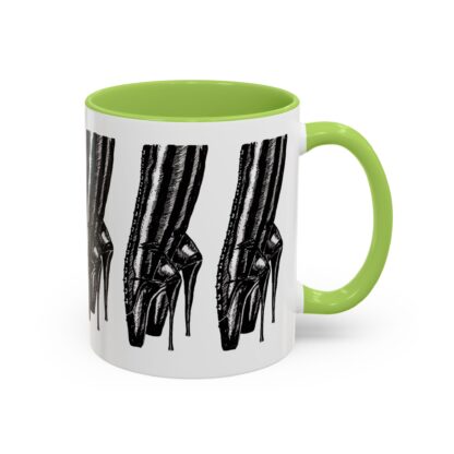 En Pointe - Fetish Coffee Mug, Multiple Colours, Gift for Kinky BDSM couples, Footwear Ballet Heels - Image 34