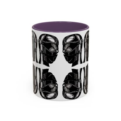 Innerspace - Fetish Coffee Mug, Multiple Colours, Gift for Kinky BDSM couples, Latex Hood, Blindfold - Image 2