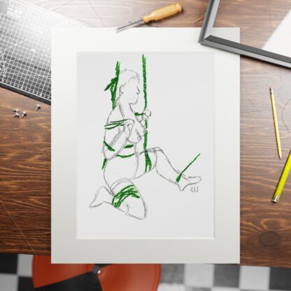 Pull Forward - Fine Shibari Art Prints - Bondage, BDSM, Fetish - Image 9