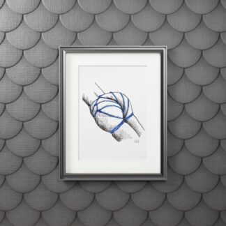 Basketcase - Fine Shibari Art Prints - Bondage, BDSM, Fetish