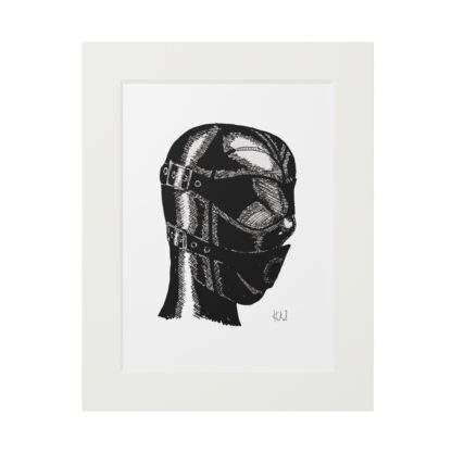 Innerspace - Fine Fetish Wear Art Prints - Latex Hood, BDSM, Fetish - Image 2