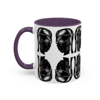 Innerspace - Fetish Coffee Mug, Multiple Colours, Gift for Kinky BDSM couples, Latex Hood, Blindfold