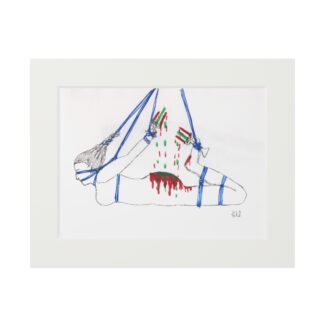 The Candelabra - Fine Wax Play Art Prints - Shibari, BDSM, Fetish
