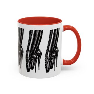 En Pointe - Fetish Coffee Mug, Multiple Colours, Gift for Kinky BDSM couples, Footwear Ballet Heels