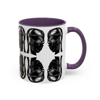 Innerspace - Fetish Coffee Mug, Multiple Colours, Gift for Kinky BDSM couples, Latex Hood, Blindfold - Image 3