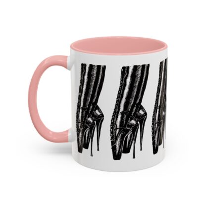 En Pointe - Fetish Coffee Mug, Multiple Colours, Gift for Kinky BDSM couples, Footwear Ballet Heels - Image 15
