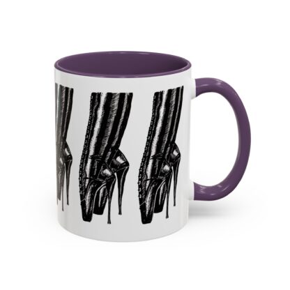 En Pointe - Fetish Coffee Mug, Multiple Colours, Gift for Kinky BDSM couples, Footwear Ballet Heels - Image 26