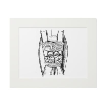 Touch Your Toes - Fine Shibari Art Prints - Bondage, BDSM, Fetish - Image 7