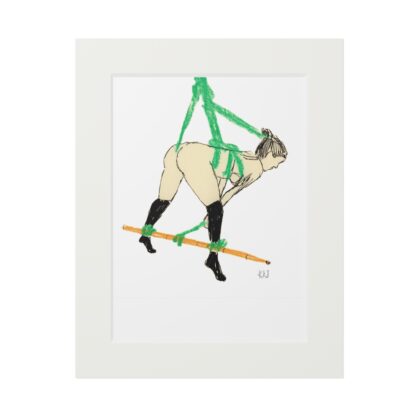 Bamboo Tied - Fine Shibari Art Prints - Bondage, BDSM, Fetish - Image 6