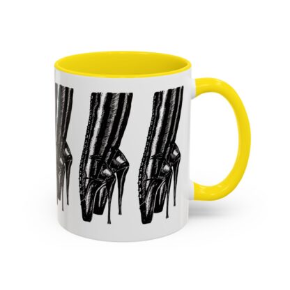 En Pointe - Fetish Coffee Mug, Multiple Colours, Gift for Kinky BDSM couples, Footwear Ballet Heels - Image 30