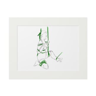 Pull Forward - Fine Shibari Art Prints - Bondage, BDSM, Fetish