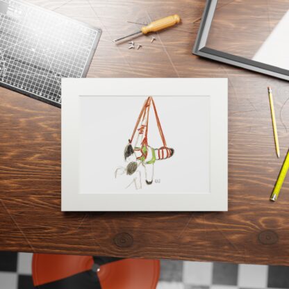 Kiss in the Balance - Fine Shibari Art Prints - Bondage, BDSM, Fetish - Image 4