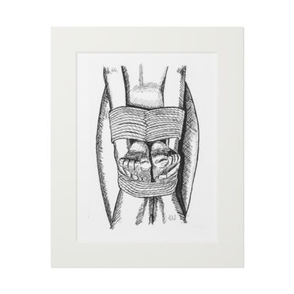 Touch Your Toes - Fine Shibari Art Prints - Bondage, BDSM, Fetish - Image 5