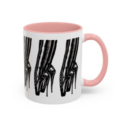 En Pointe - Fetish Coffee Mug, Multiple Colours, Gift for Kinky BDSM couples, Footwear Ballet Heels - Image 14