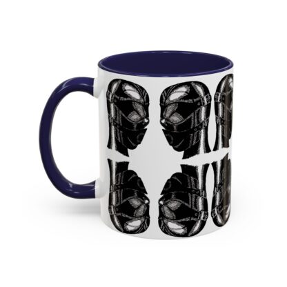 Innerspace - Fetish Coffee Mug, Multiple Colours, Gift for Kinky BDSM couples, Latex Hood, Blindfold - Image 8