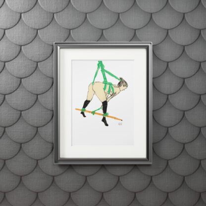 Bamboo Tied - Fine Shibari Art Prints - Bondage, BDSM, Fetish - Image 7
